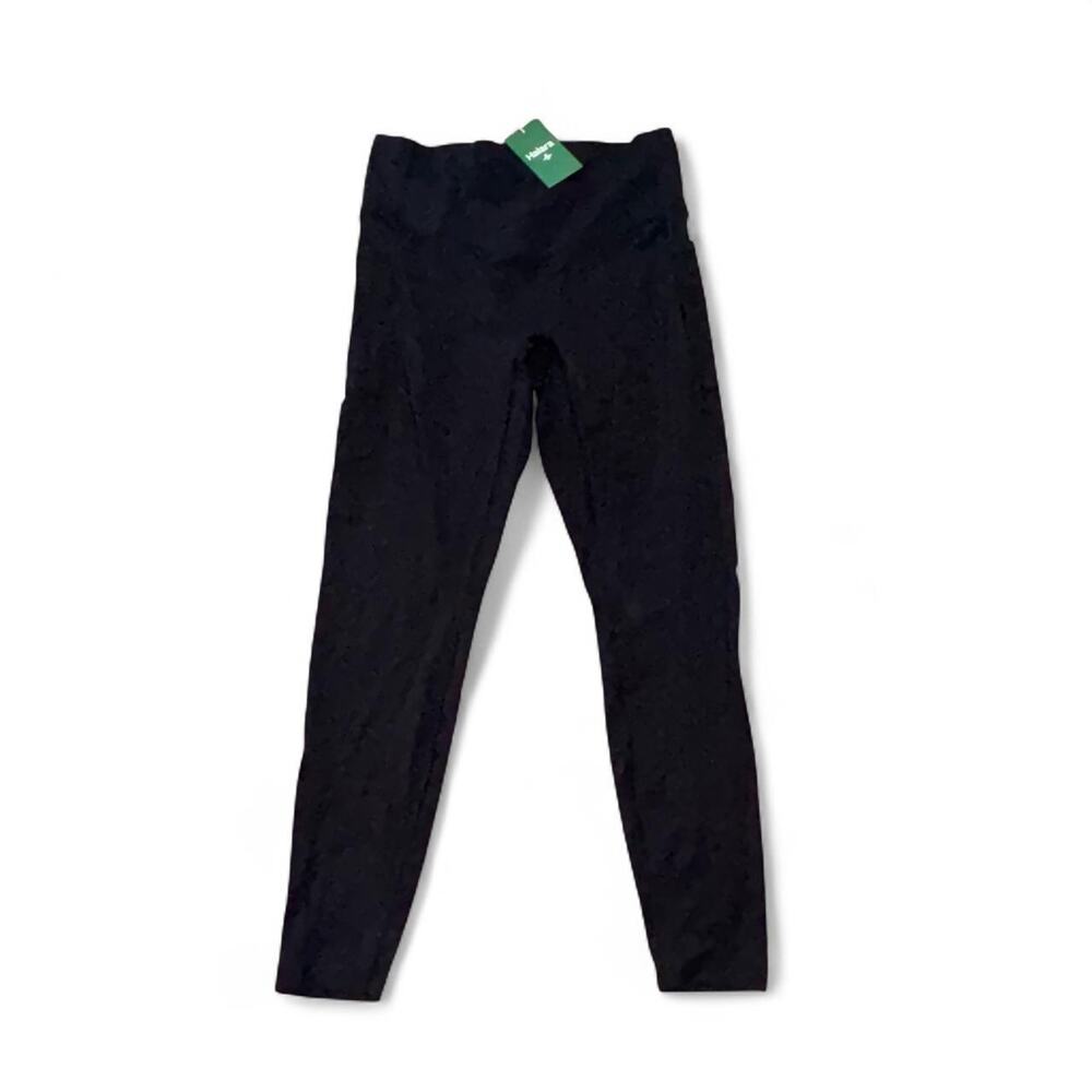 Halara large full length Black high-waisted leggings with pockets